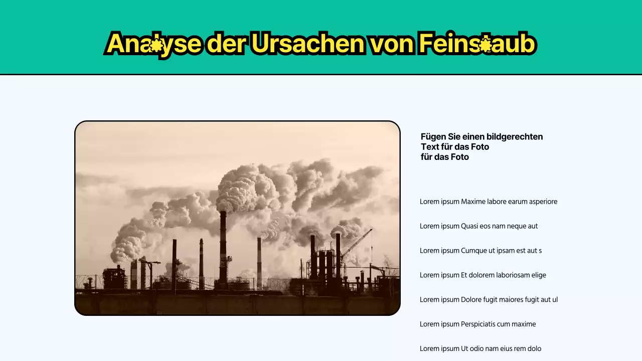 Vorlage Umweltpartikelstaub