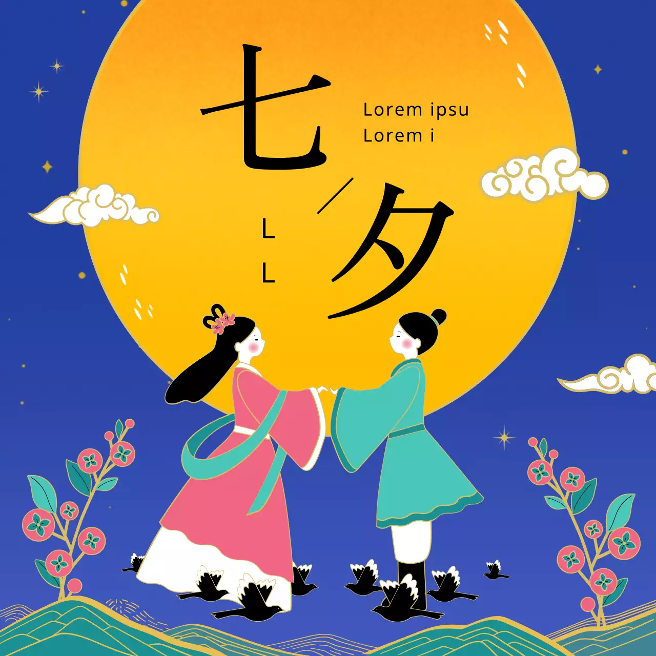 Thematours van het Jubileumjaar van de Hond en Weversterrenbeelden met traditionele en oosterse illustraties in blauw, turquoise en paars