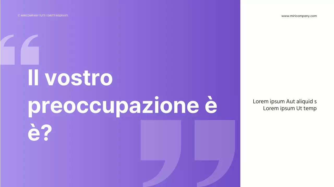 Forme 3D con sfumatura viola per presentazioni aziendali