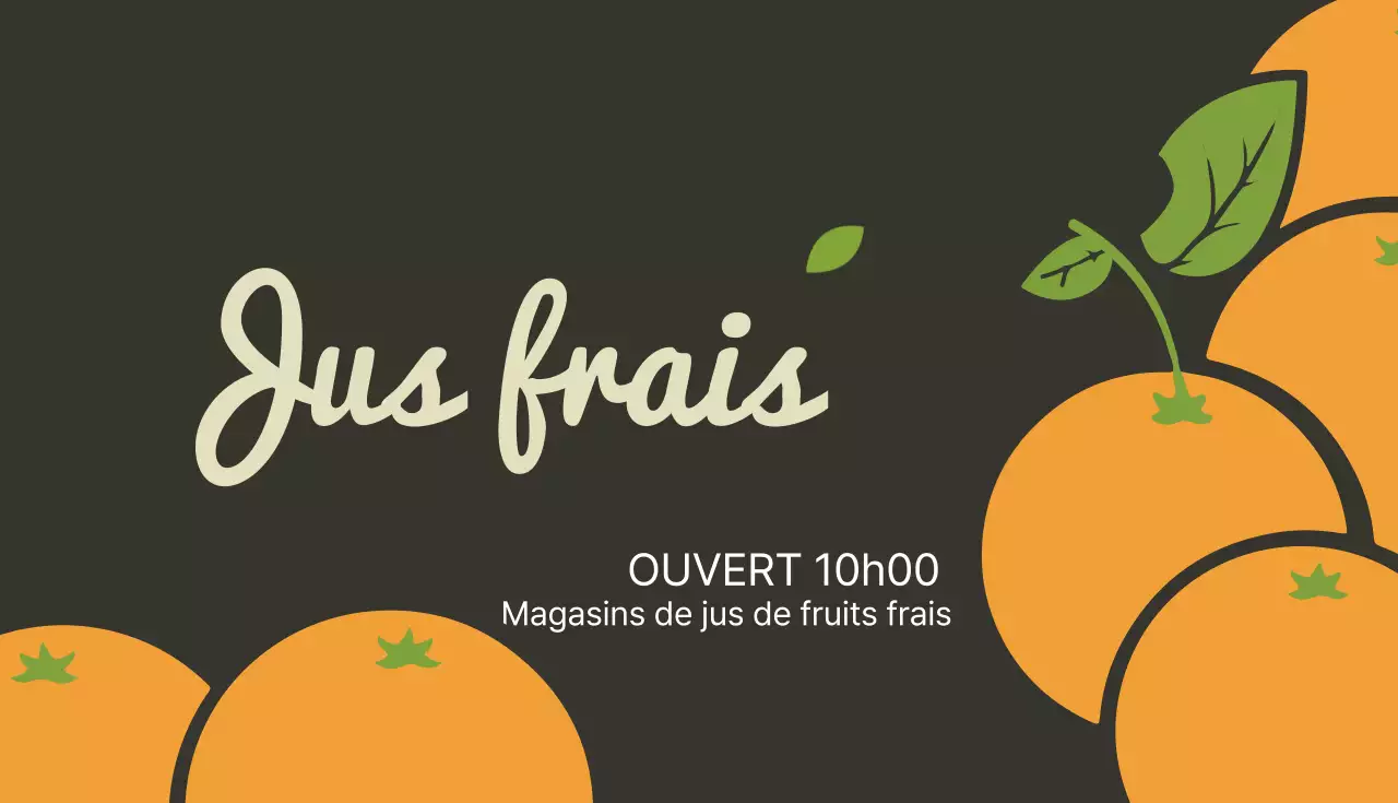 Jus de fruits