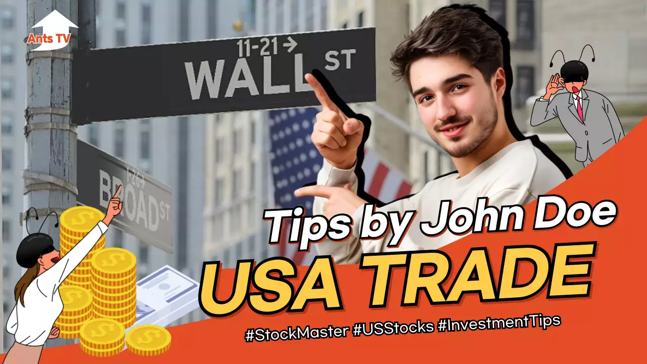 Orange Modern Stock Promotion YouTube Thumbnail