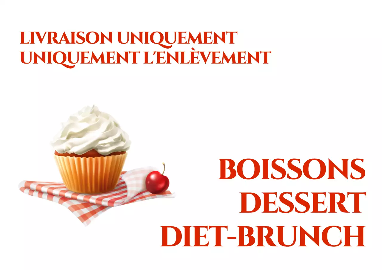 Dessiner un café avec le texte relatif au café et les heures d'ouverture en rouge