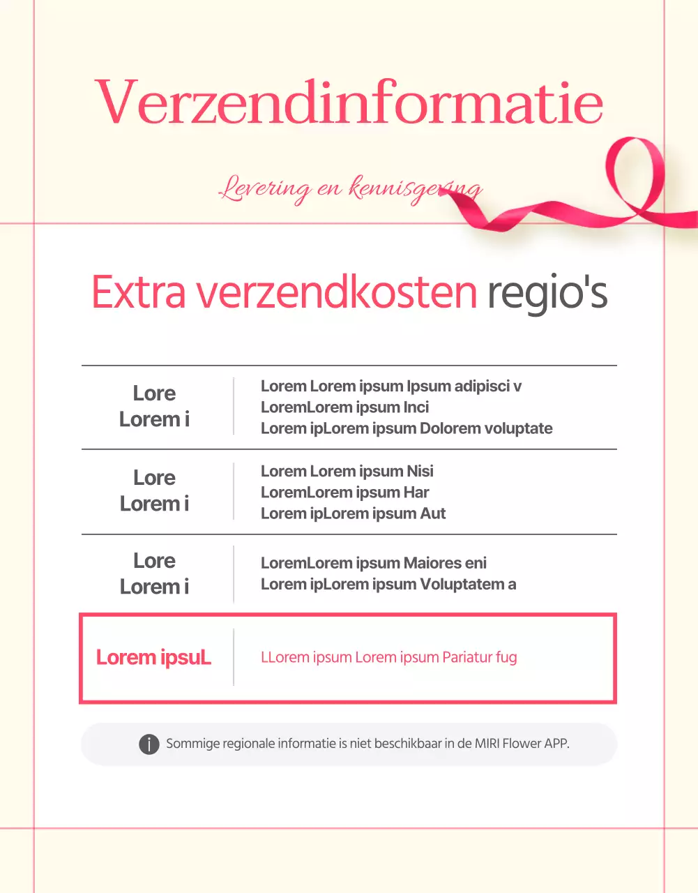 Introductie van een mooie groene en roze luxe bloemenbezorgservice