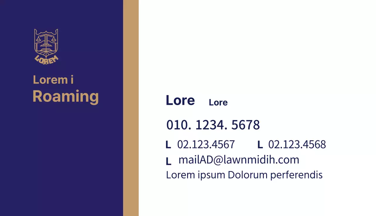 blauw logo luxe zakelijk bedrijf