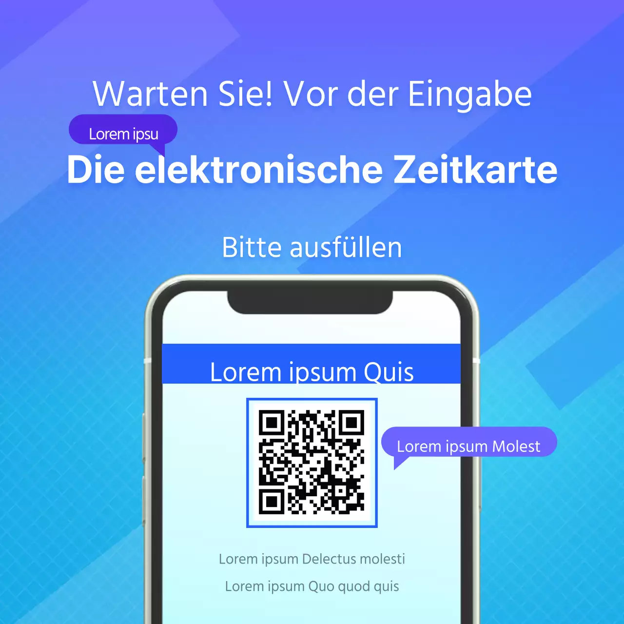 Smartphone-Attrappe E-Pass-Anleitung