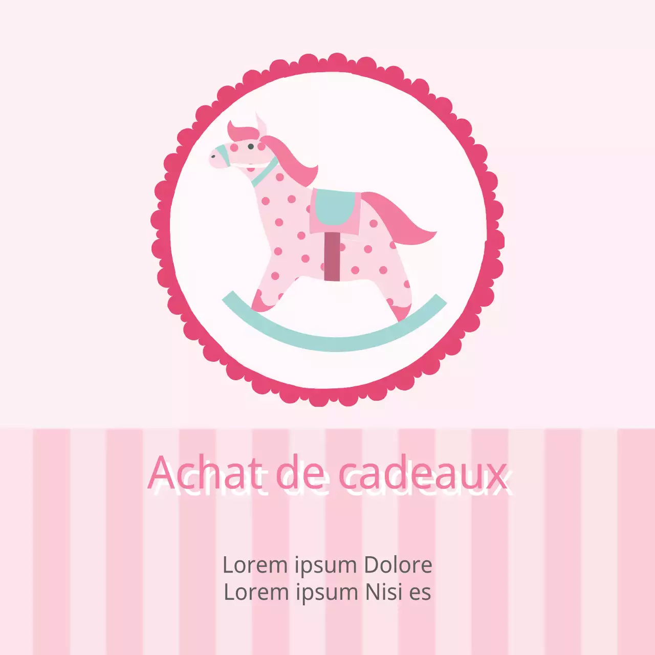 Cadeaux d'achat Zebra