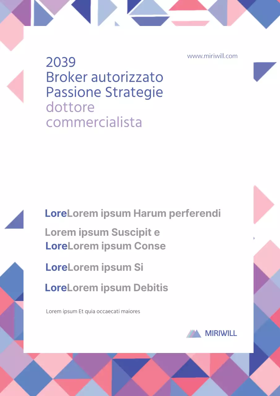 Promuovete il vostro meetup di fondatori decorato con varie forme in blu e viola