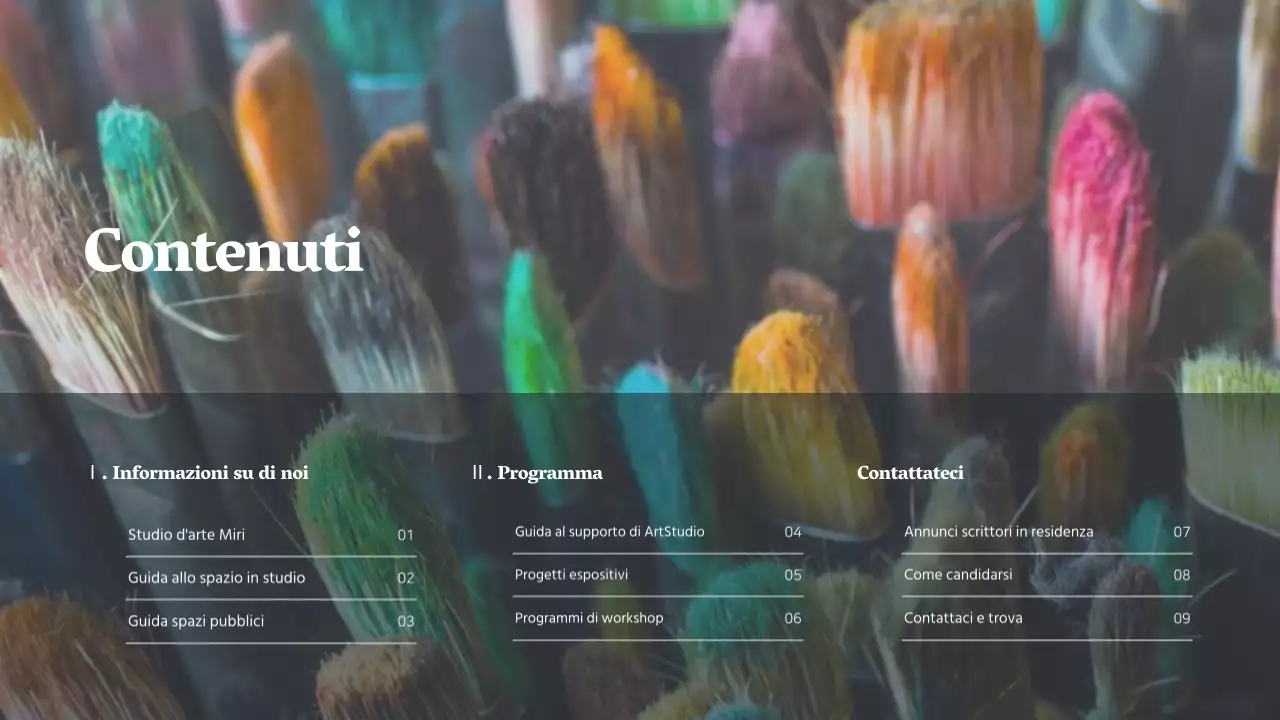 Bando per artisti in residenza presso lo Studio d'arte rosso e nero