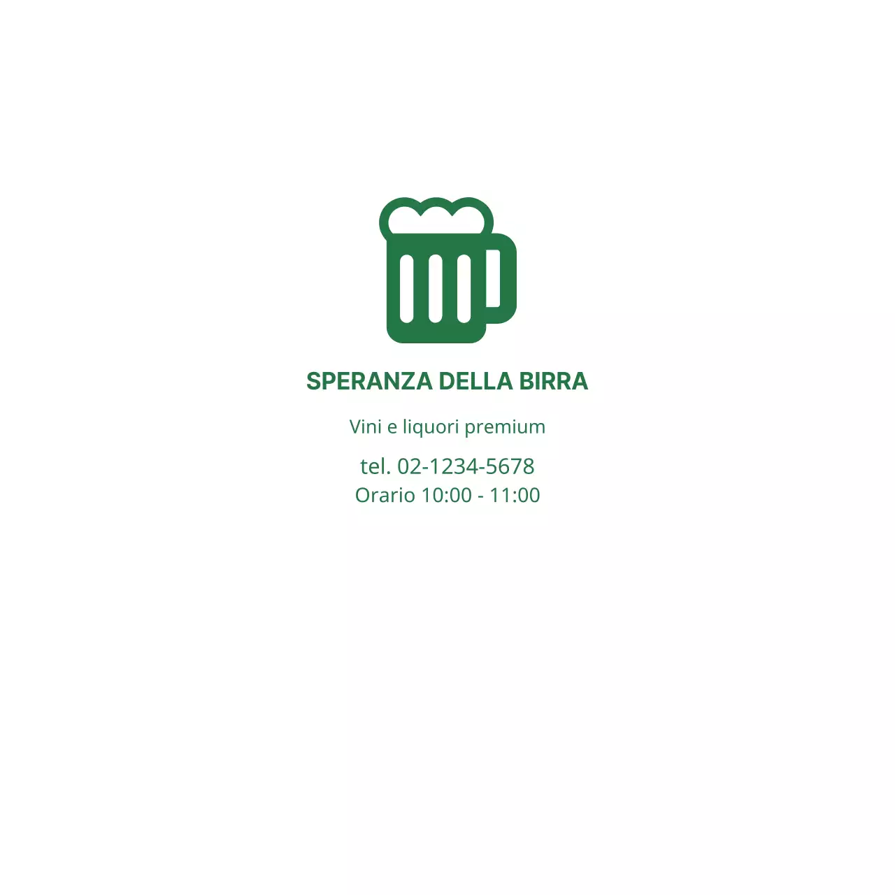 SPERANZA DELLA BIRRA