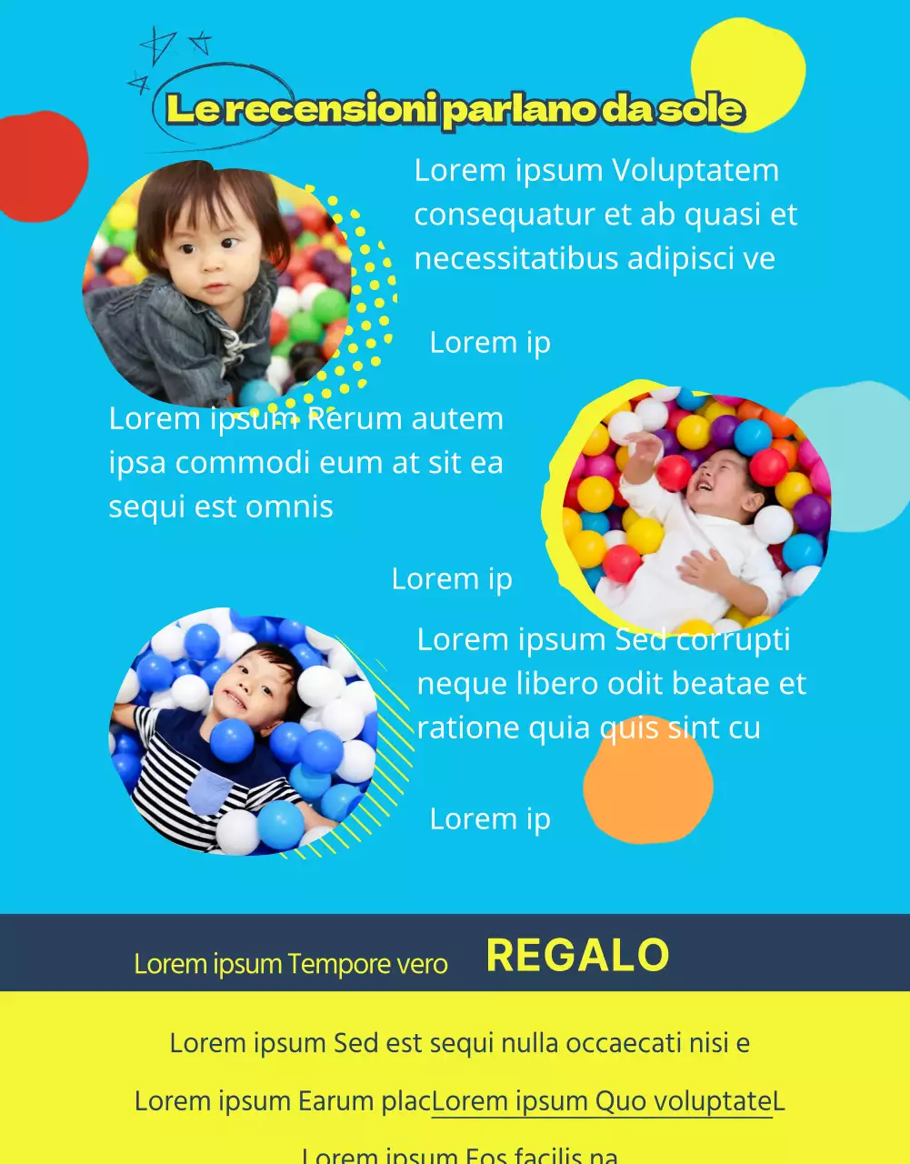 Giocattoli per bambini