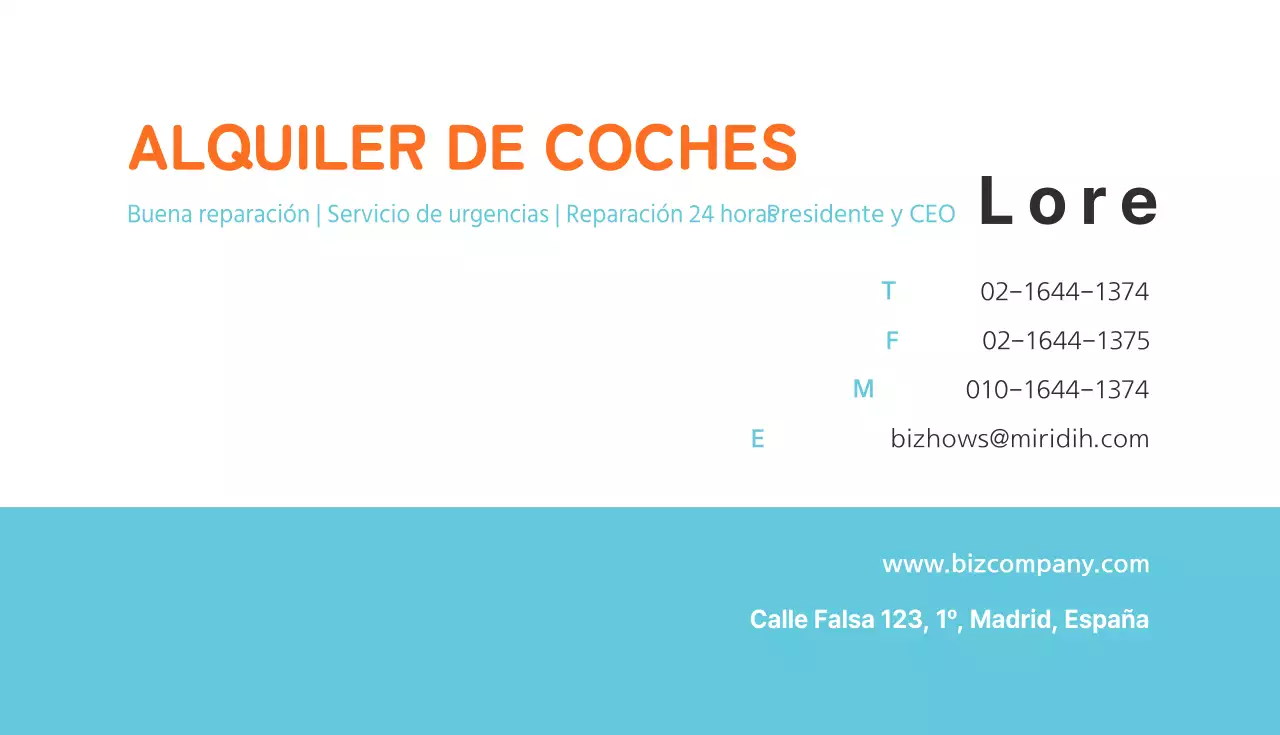 Alquiler de coches