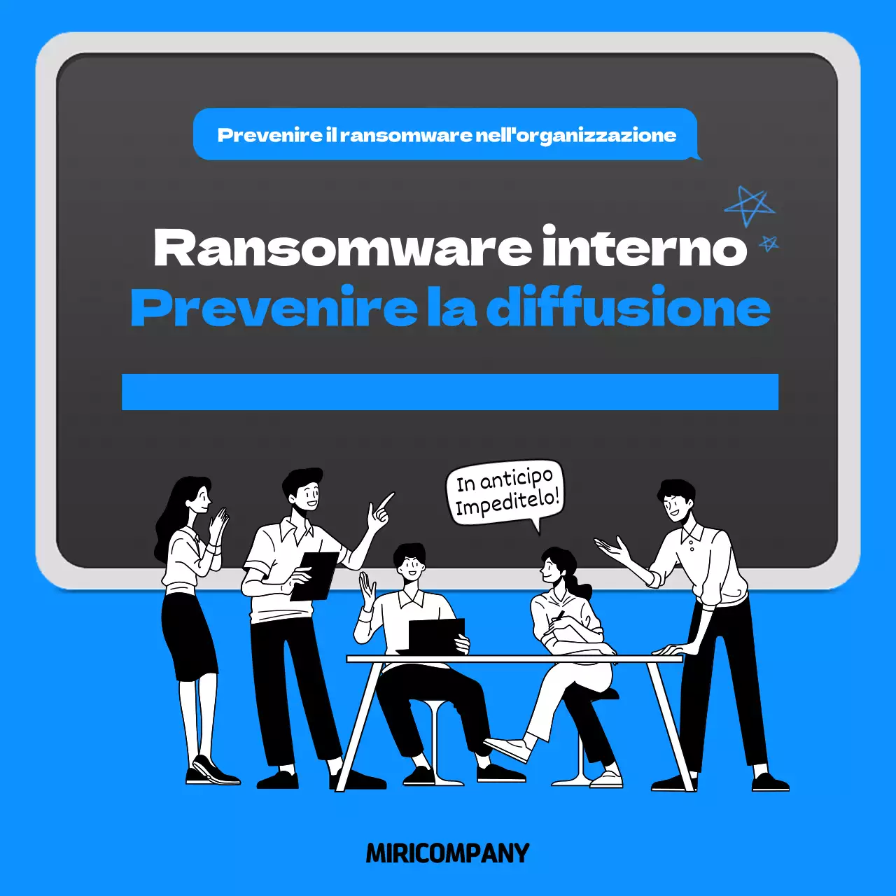 Notizie sul ransomware blu e nero