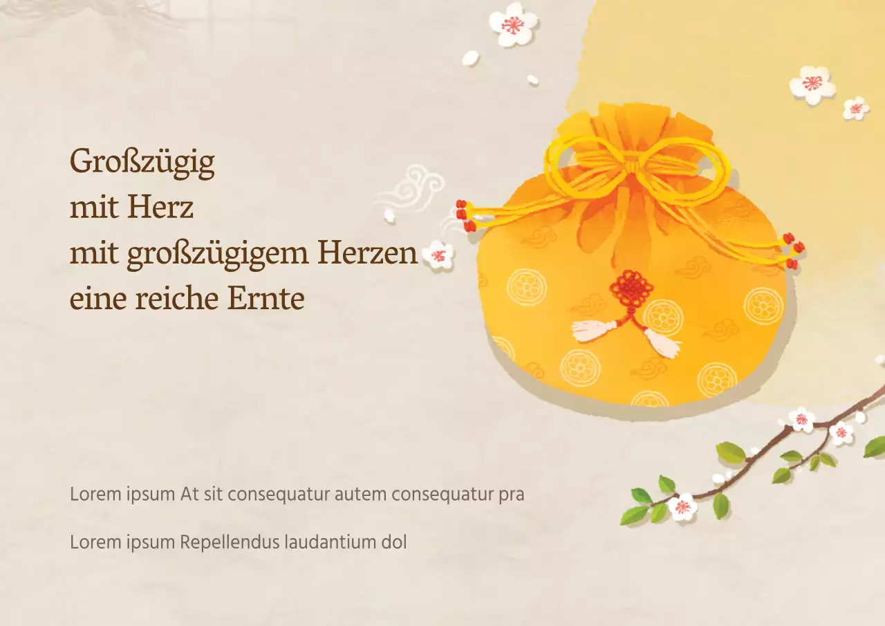 Ein großzügiges Herz