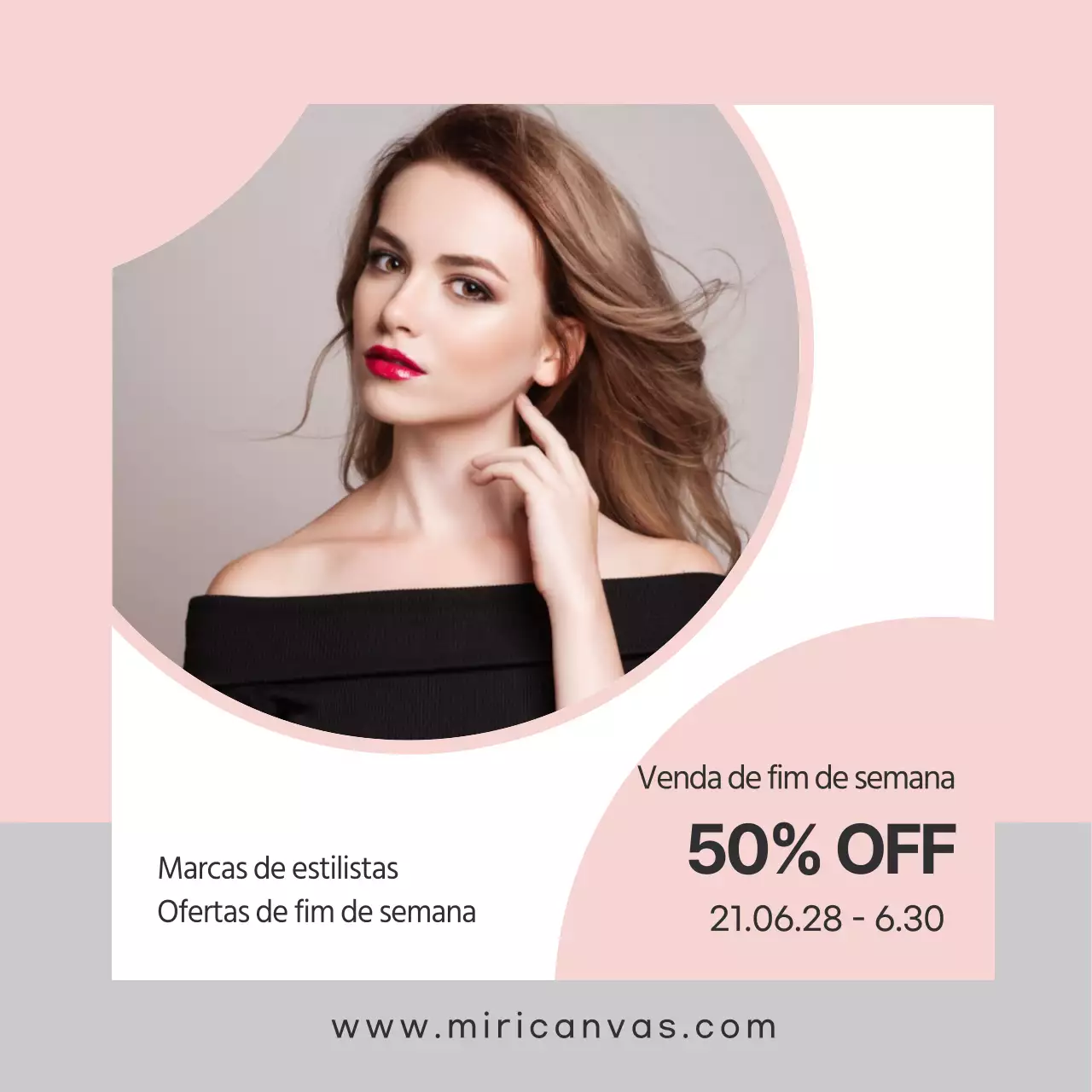 Rosa claro Cinzento Moda Designer Fim de semana Exclusivo - Copiar