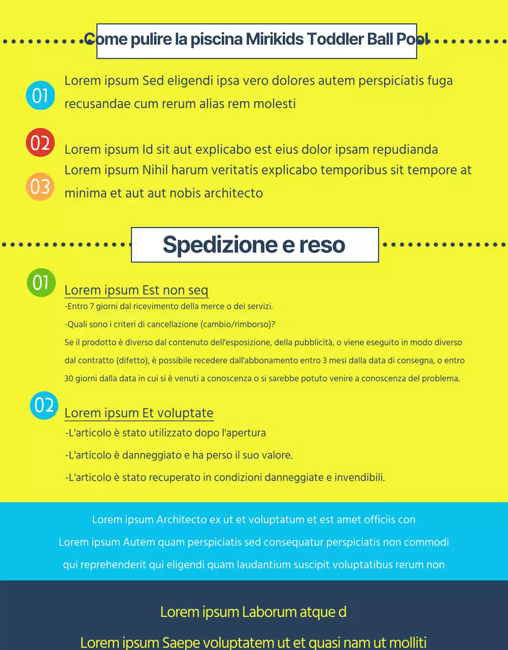 Giocattoli per bambini