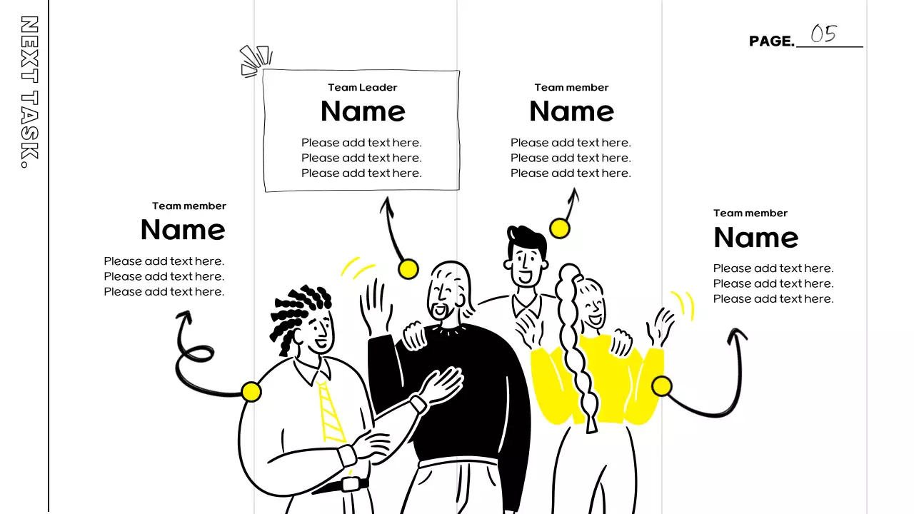 Yellow Modern Volunteer Planner Presentation