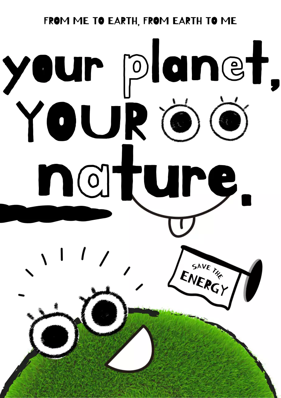 블랙 코믹 네이처 프로모션 포스터