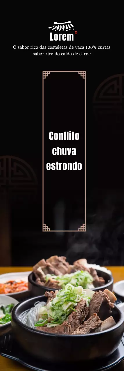 Faixa de costelas calmas