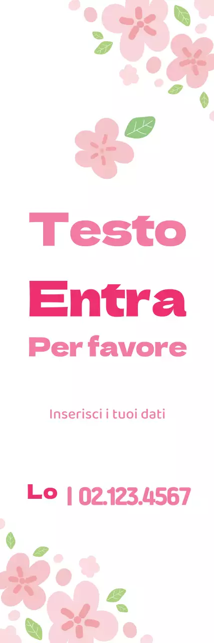 43433_Ingresso testo fiore di primavera