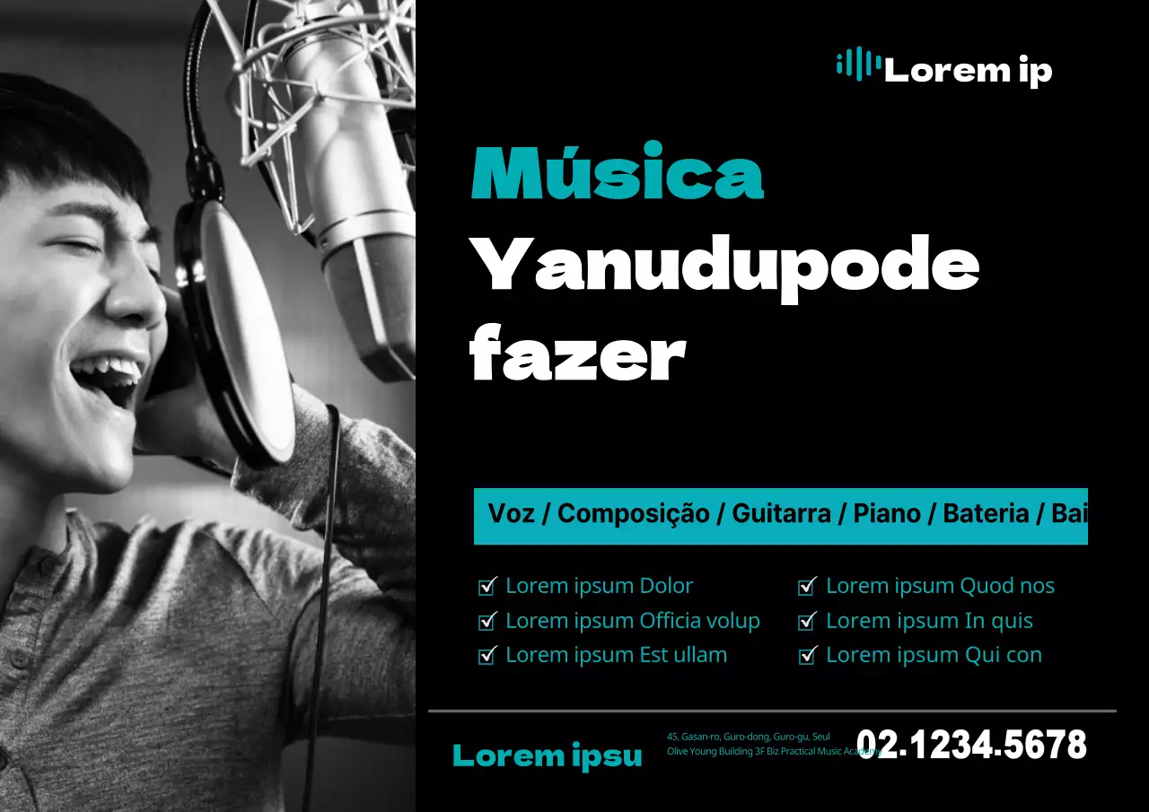 Escola de música_Garoposter