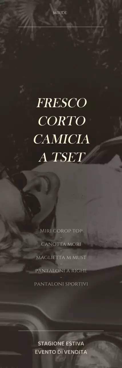 Un concetto semplice di vendita in marrone e giallo chiaro