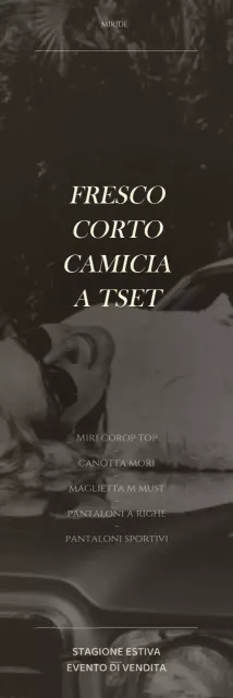 Un concetto semplice di vendita in marrone e giallo chiaro