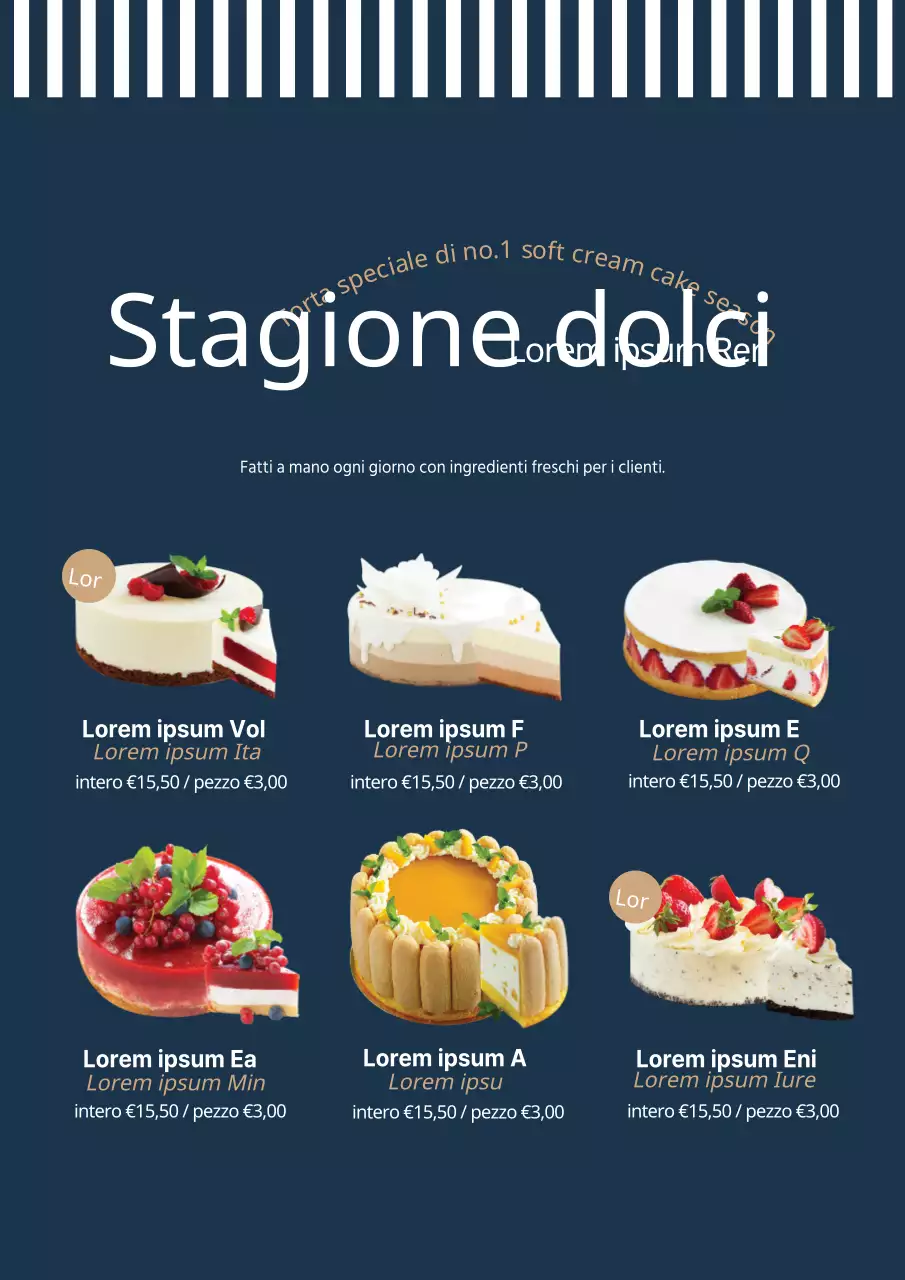 Proposte di torte eleganti in stile europeo