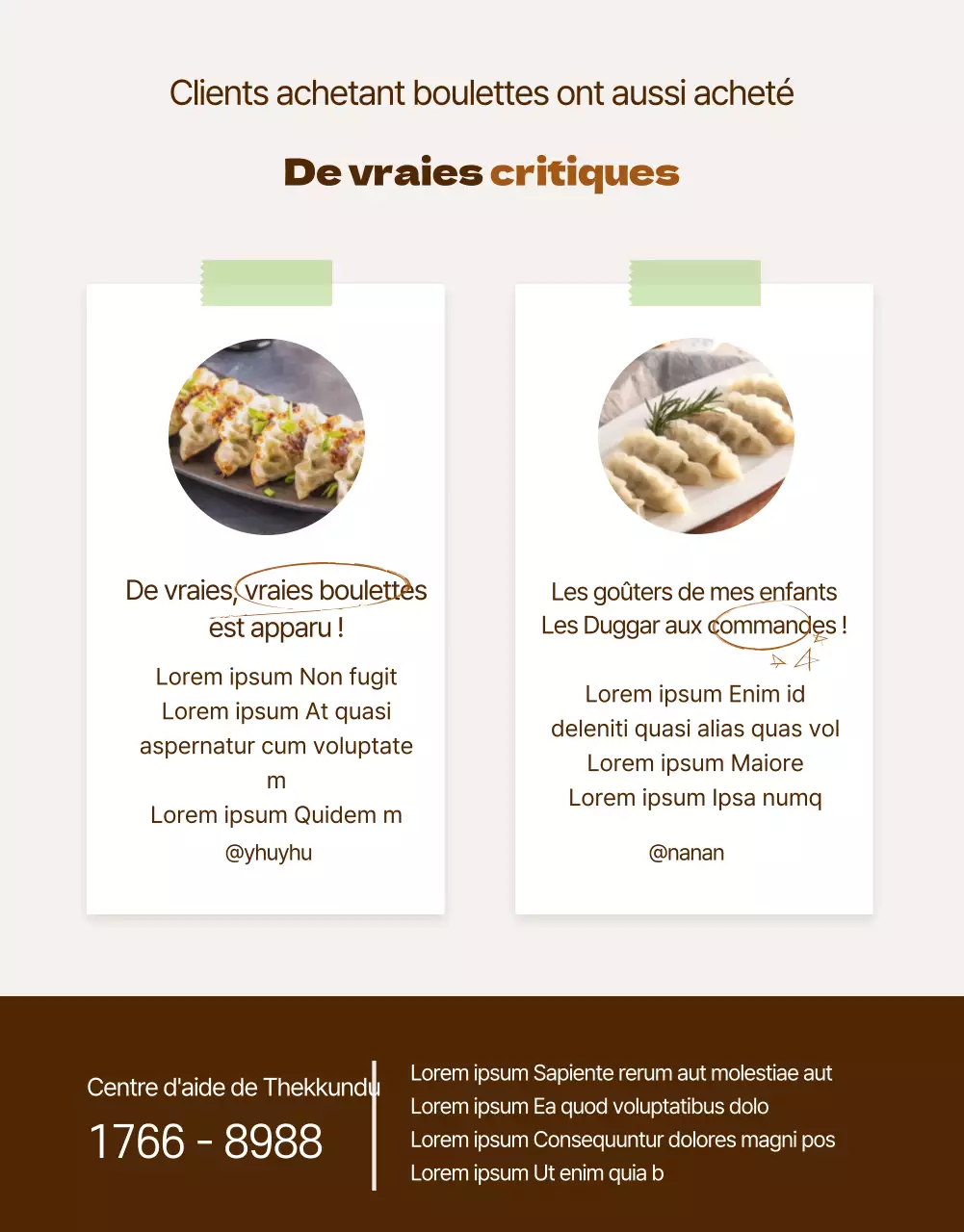 (Alimentaire) boulettes