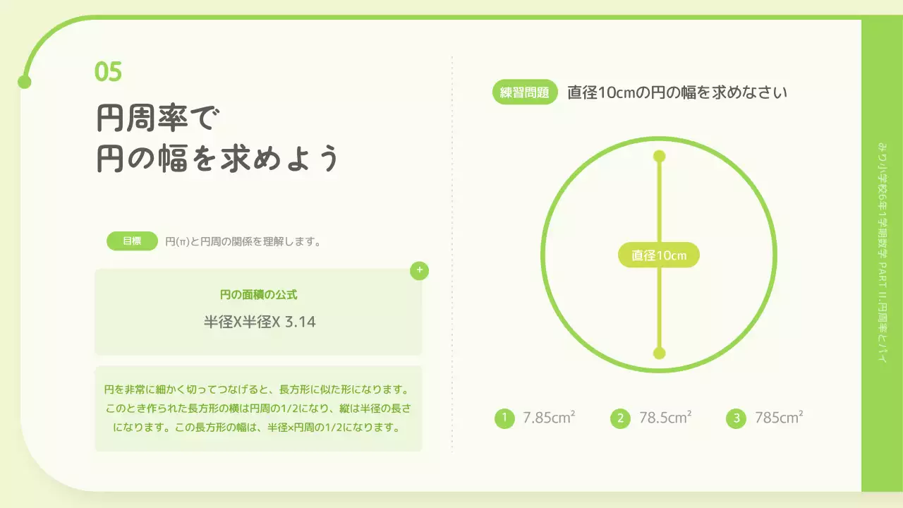 緑 シンプル 教育 資料 プレゼンテーション
