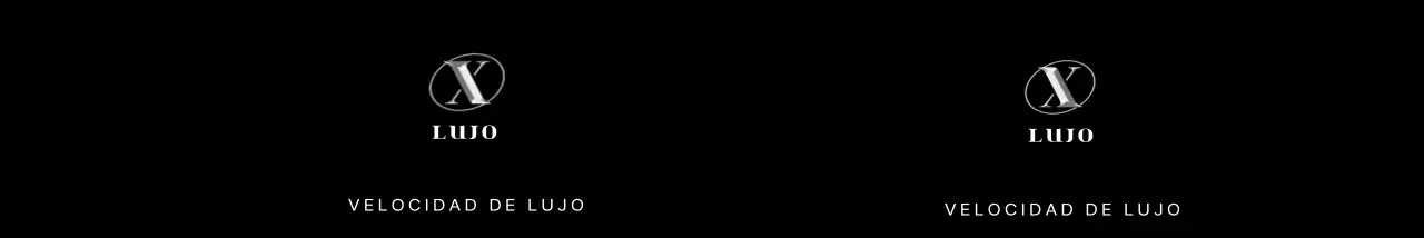 Logotipo de coche elegante y moderno en blanco y negro