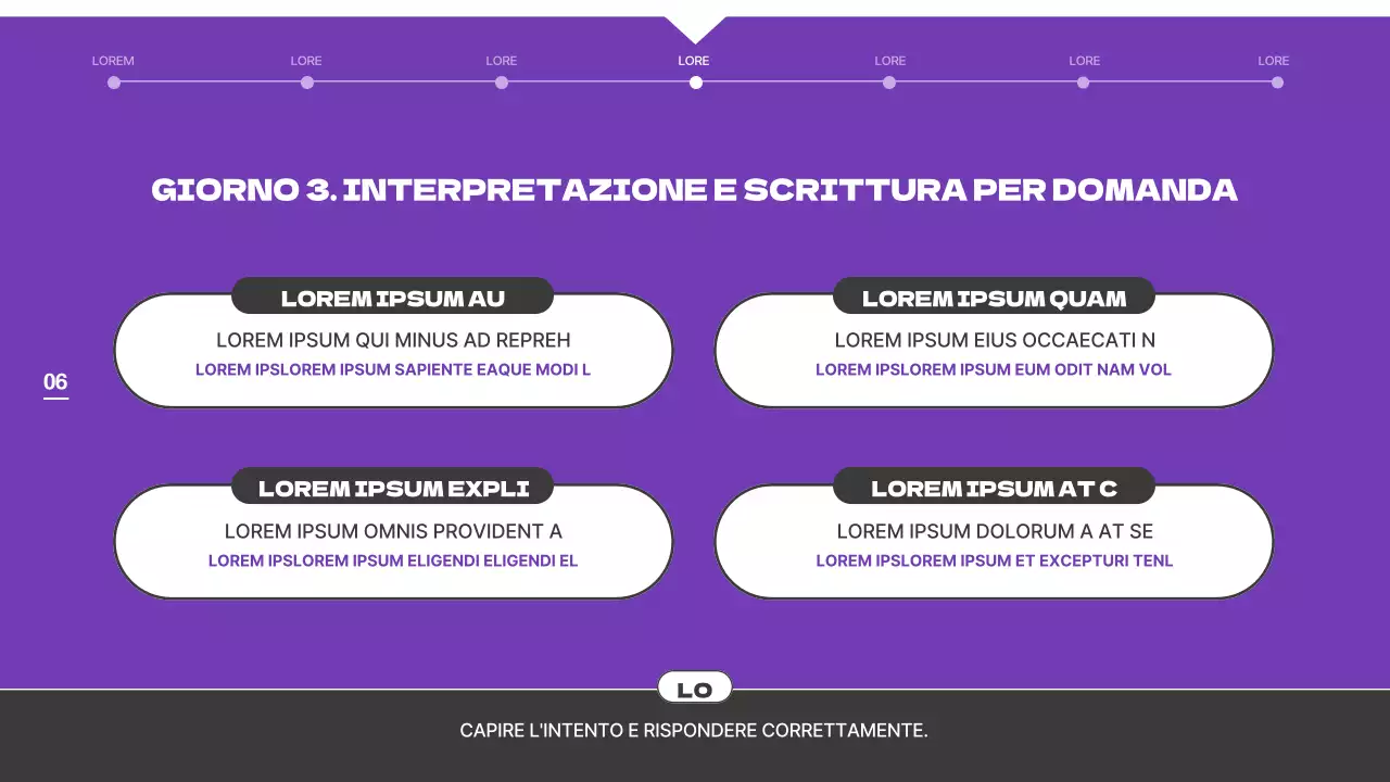 Come far risaltare la vostra lettera di presentazione con illustrazioni in nero e viola