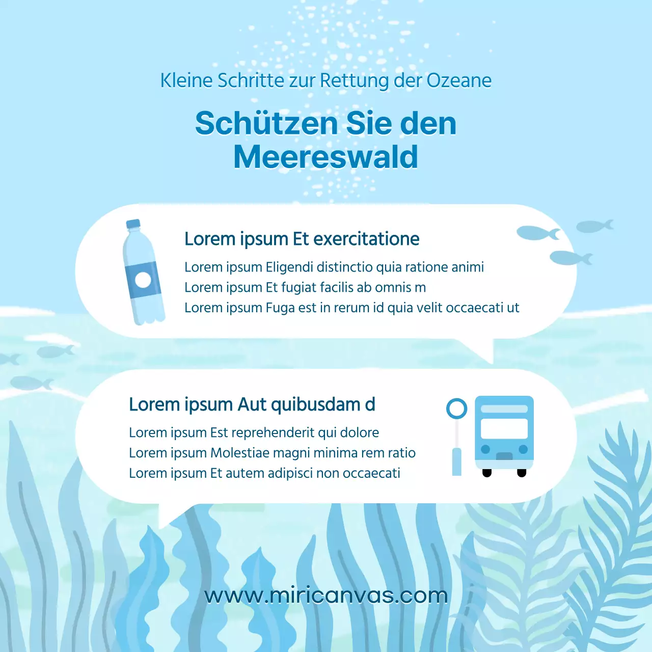 Was ist in dem himmelblauen Meereswald und dem Tag der Meeresfrüchte?