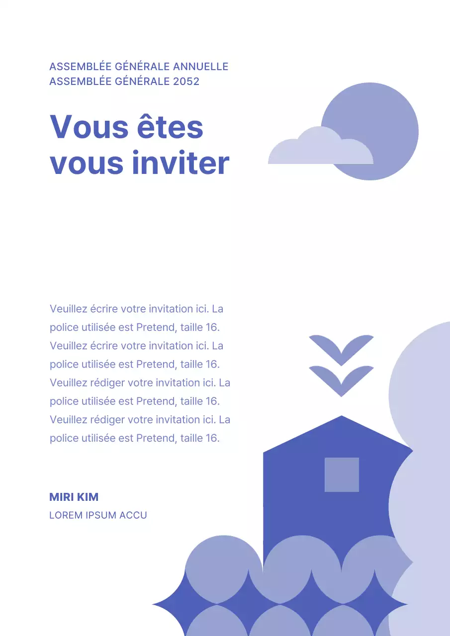 Assemblée générale de la Saint-Sylvestre en bleu, jaune et vert