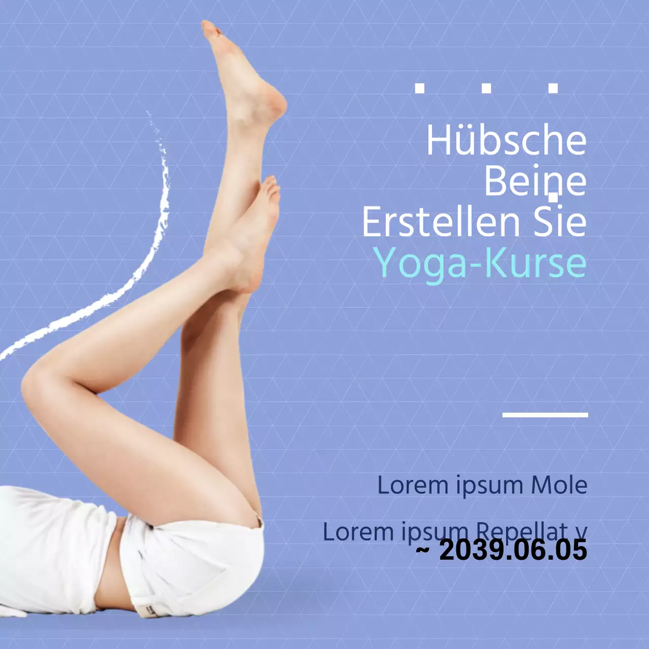 Schöne Beine schaffen