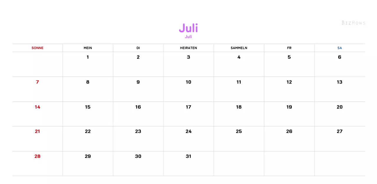 Ein warmer, illustrierter Kalender für das neue Jahr