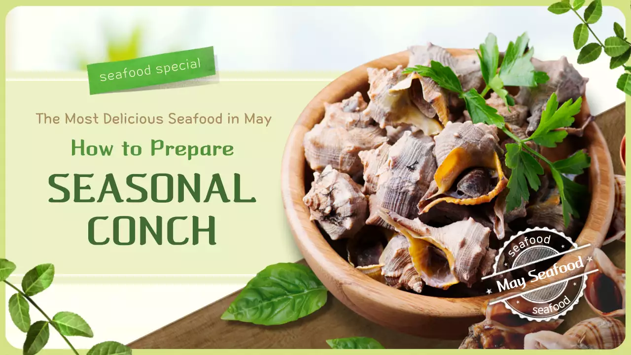 Green Rustic Seafood Recipe YouTube Thumbnail