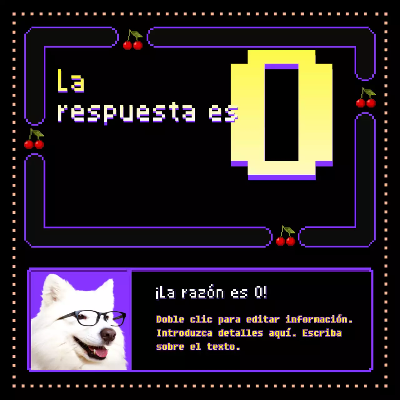 lindo juego clasico en purpleblackyellowConcept OXQuiz