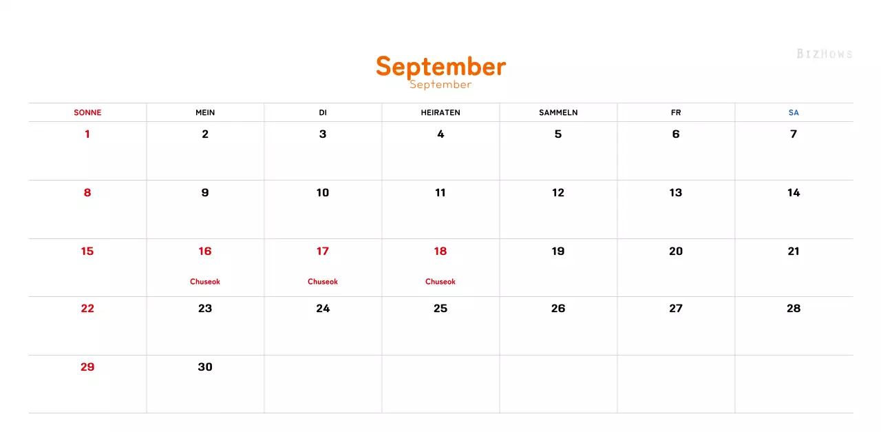 Ein warmer, illustrierter Kalender für das neue Jahr