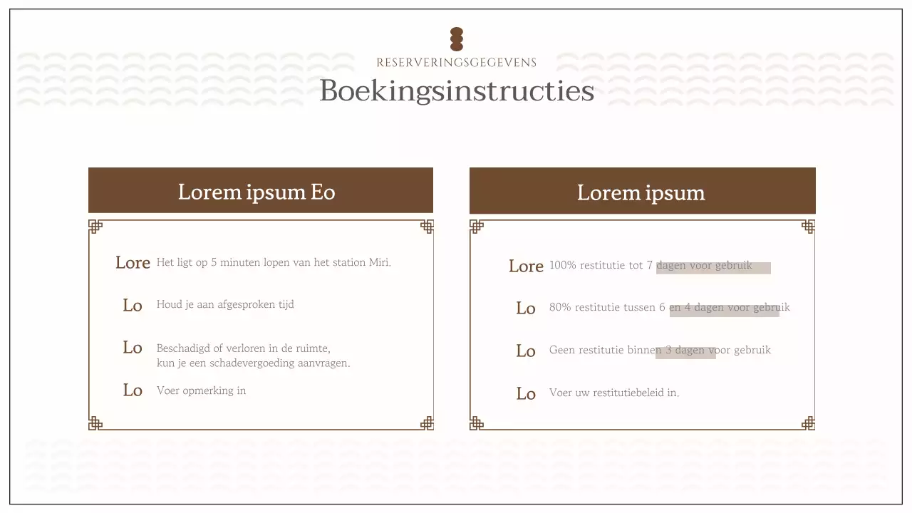 Een hanok verhuurruimte met ivoorkleurige, sentimentele vormen