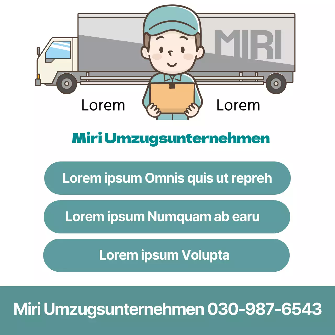 Blaue Illustration Niedliche Isa Yongdal Werbung