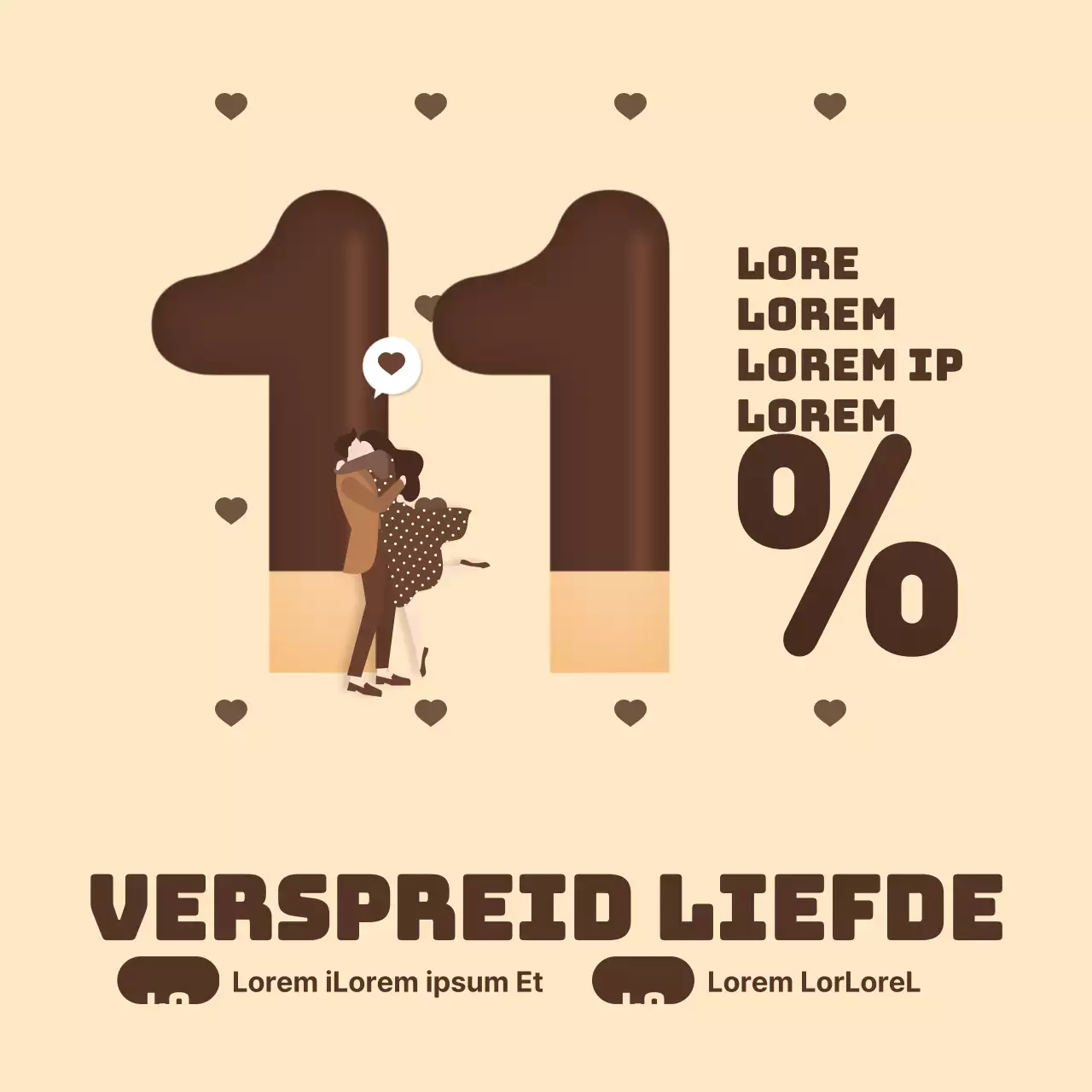 Verspreid de liefde