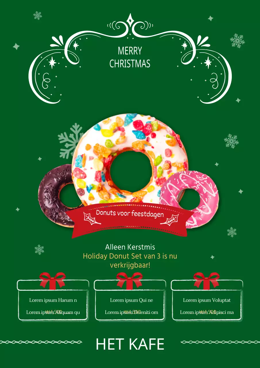 Kerstdonuts