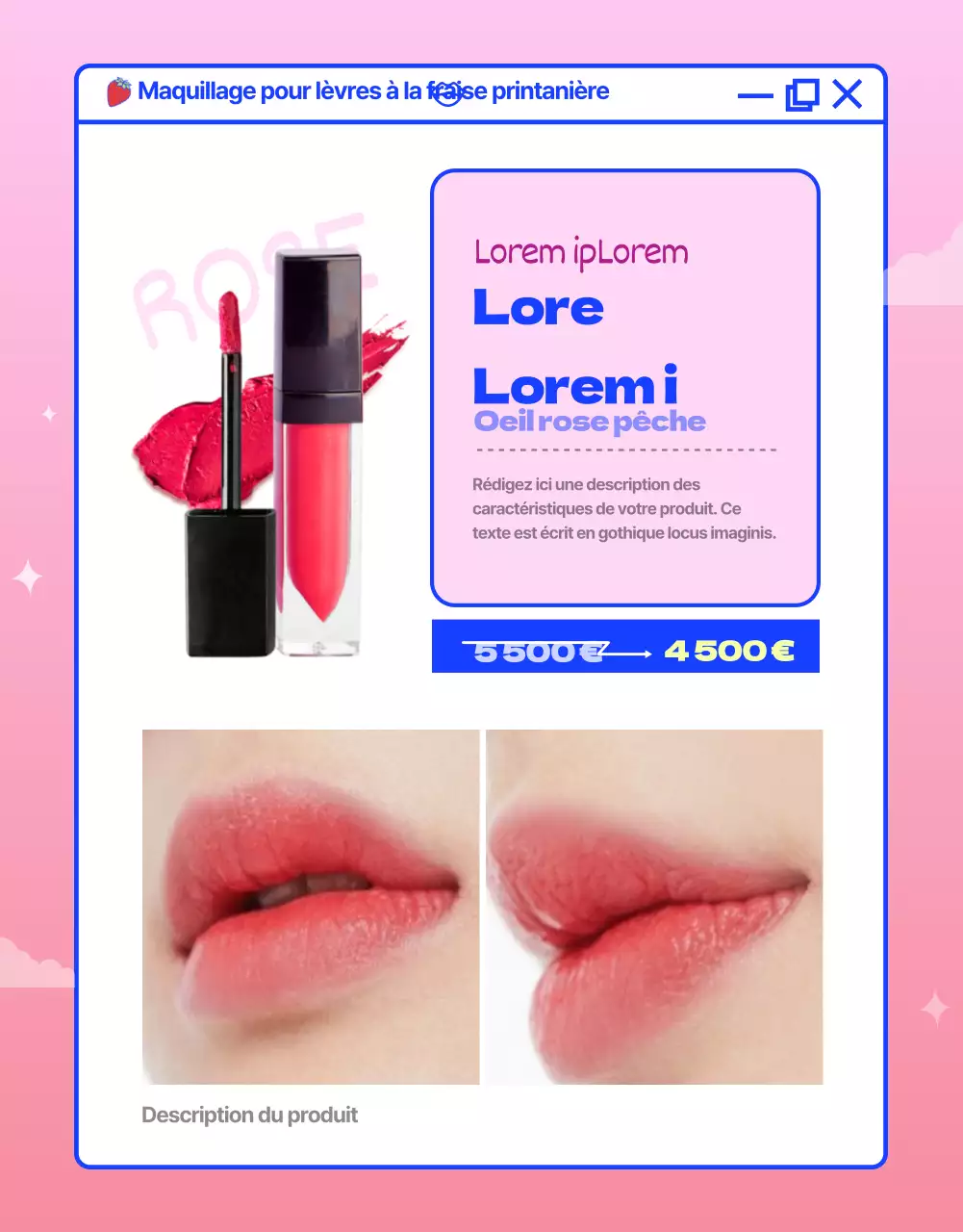 Maquillage au guacamole