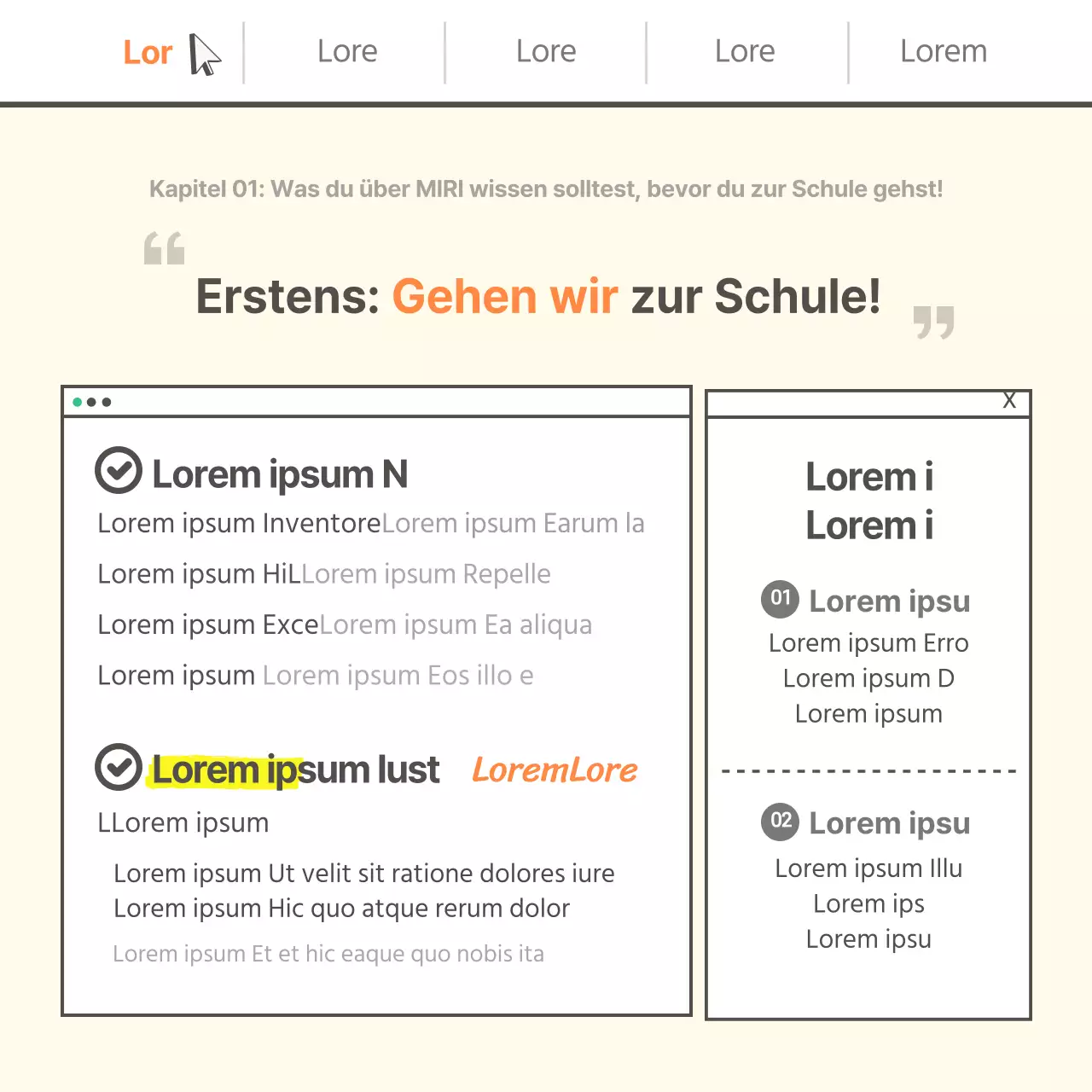 Gelbe Karte für SchultippsNeues Design