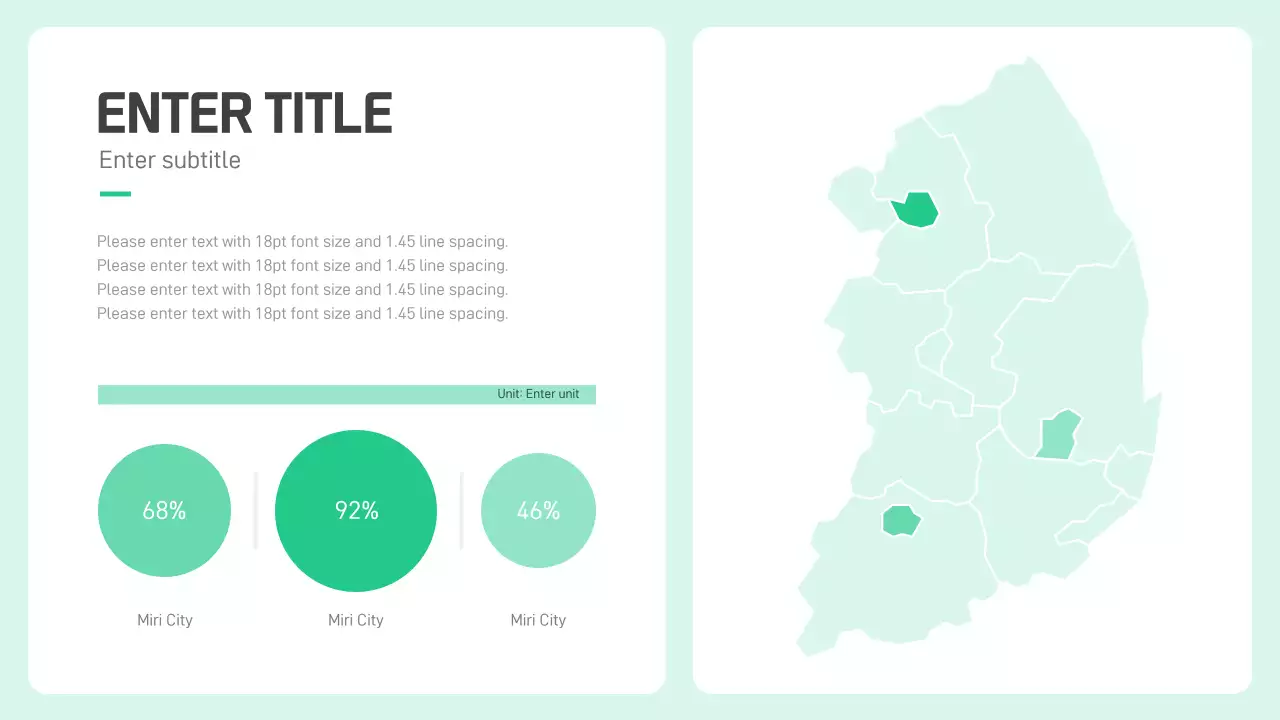 Mint Modern Data Report Infographic