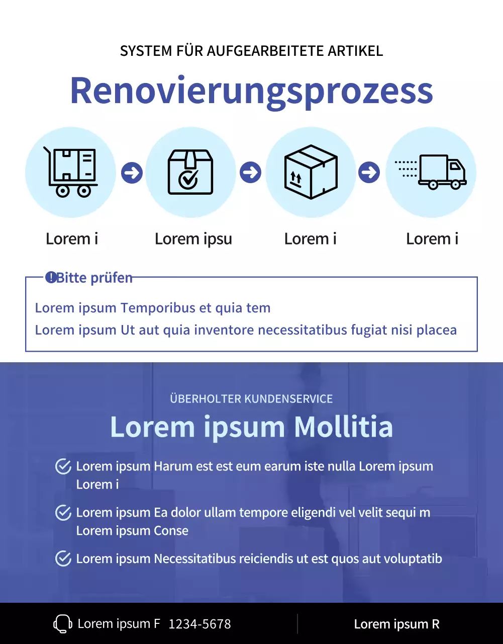 Grey and blue appliance refurbishment sale Detailseite