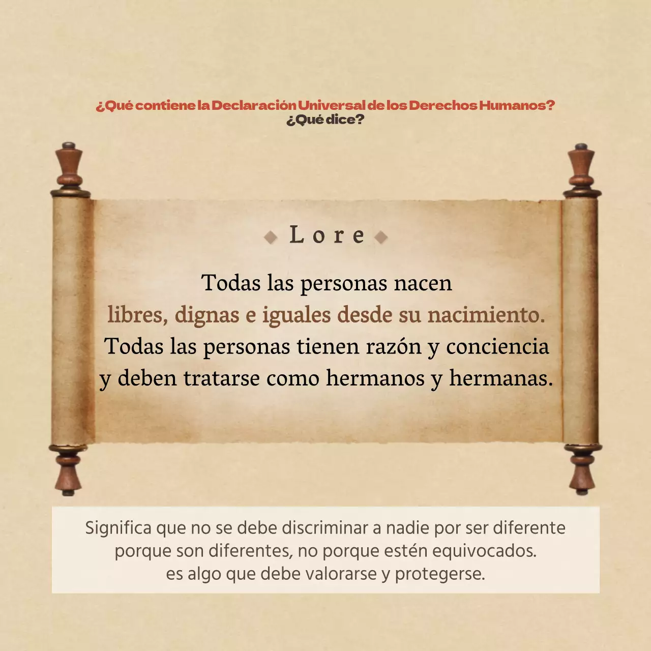 Duclass Tarjeta del Día Mundial de los Derechos HumanosDiseño de noticias