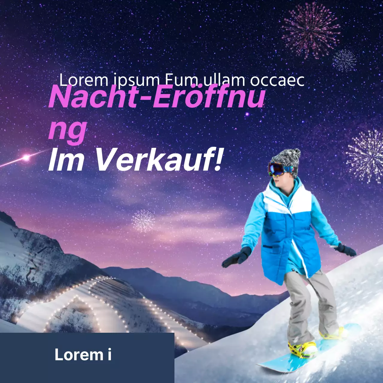 Spüren Sie den Winter