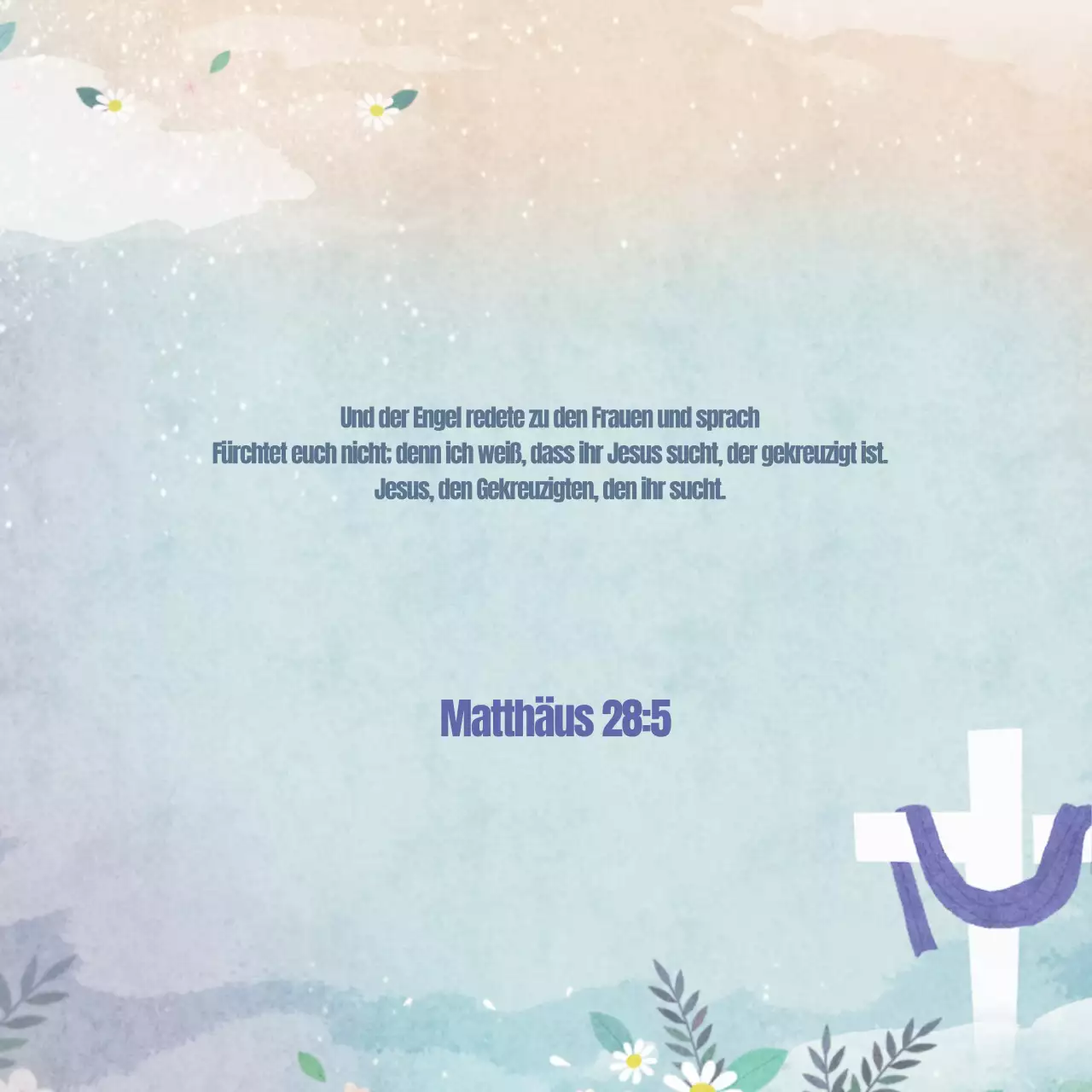 Gestalten Sie eine Ostergrußkarte