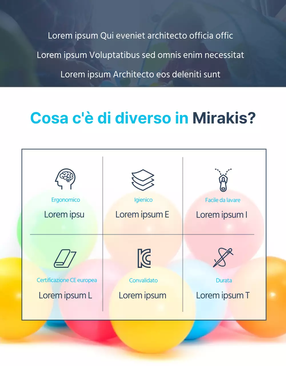 Giocattoli per bambini